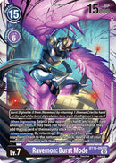 Ravemon: Burst Mode [BT13-092] [Versus Royal Knights Booster] - Destination Retro