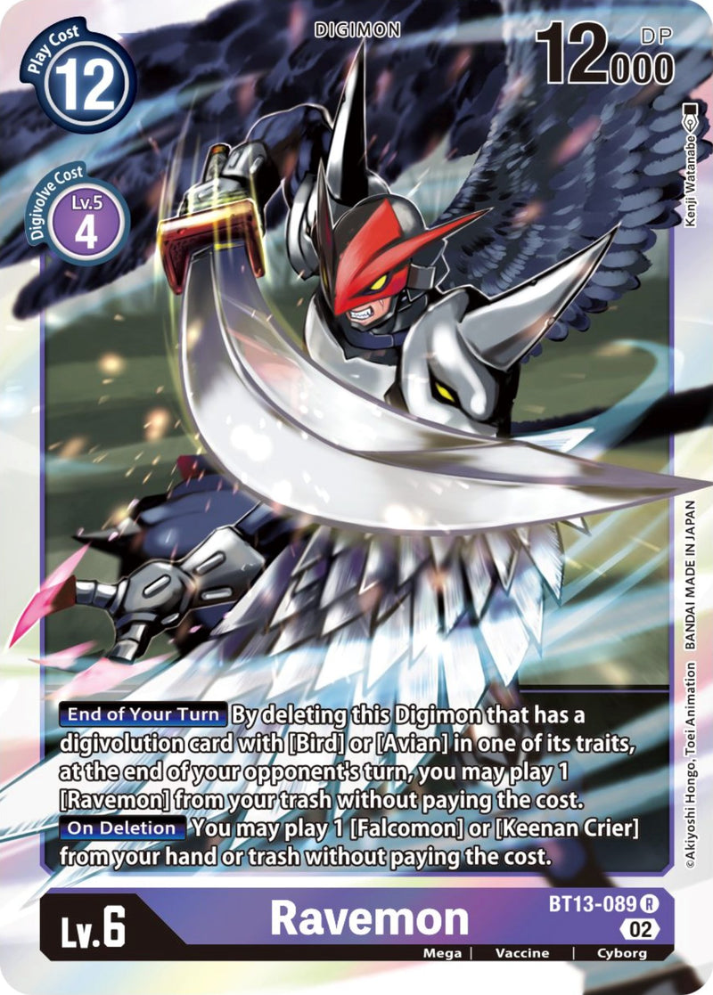 Ravemon [BT13-089] [Versus Royal Knights Booster] - Destination Retro