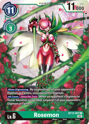 Rosemon [BT13-057] [Versus Royal Knights Booster] - Destination Retro