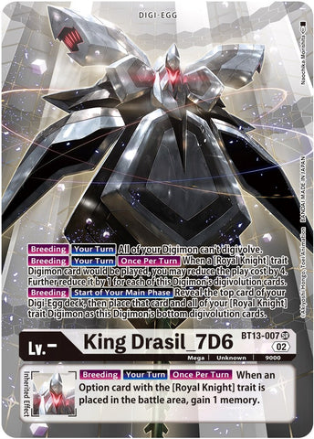 King Drasil_7D6 [BT13-007] (Alternate Art) [Versus Royal Knights Booster] - Destination Retro