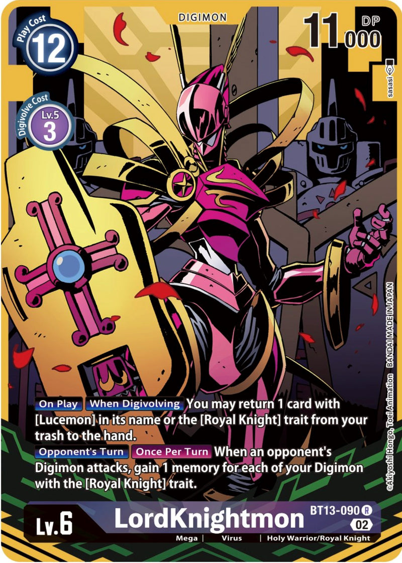 LordKnightmon [BT13-090] (Alternate Art) [Versus Royal Knights Booster] - Destination Retro