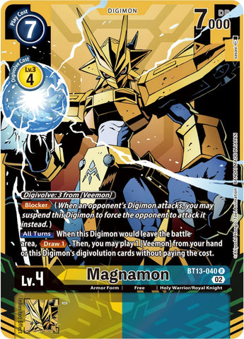 Magnamon [BT13-040] (Alternate Art) [Versus Royal Knights Booster] - Destination Retro