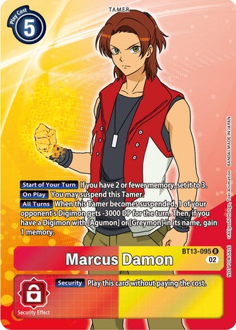 Marcus Damon [BT13-095] (Box Topper) [Versus Royal Knights Booster] - Destination Retro