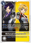 Miki Kurosaki & Megumi Shirakawa [BT13-101] [Versus Royal Knights Booster] - Destination Retro