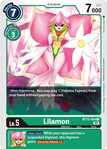 Lilamon [BT13-054] [Versus Royal Knights Booster] - Destination Retro