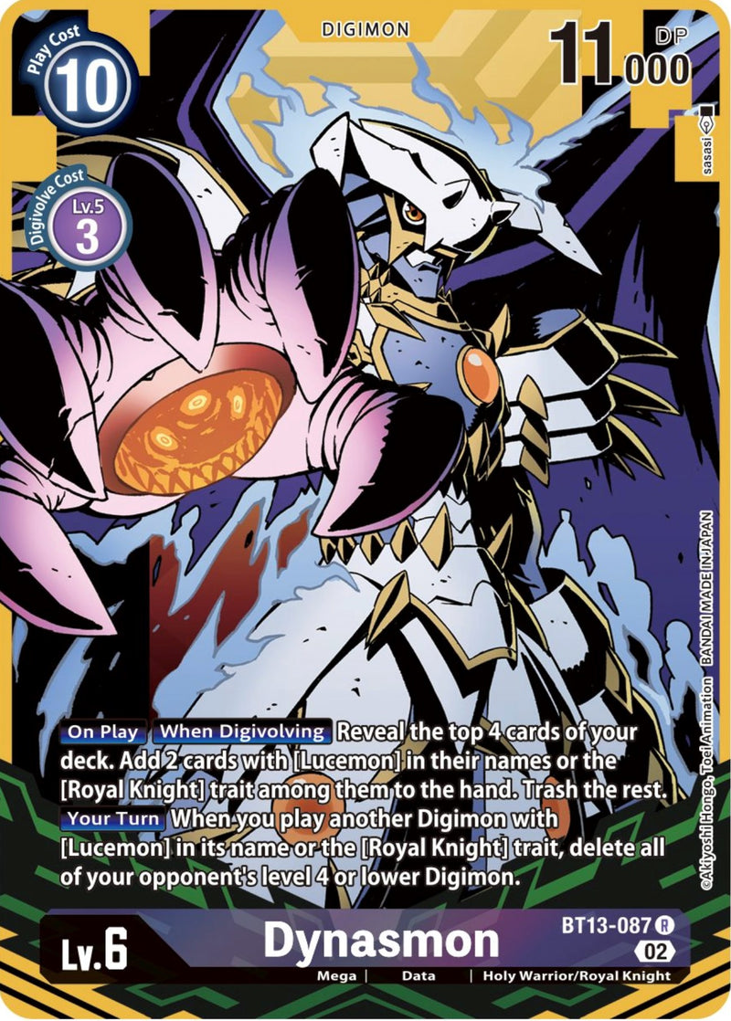 Dynasmon [BT13-087] (Alternate Art) [Versus Royal Knights Booster] - Destination Retro