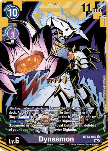 Dynasmon [BT13-087] (Alternate Art) [Versus Royal Knights Booster] - Destination Retro
