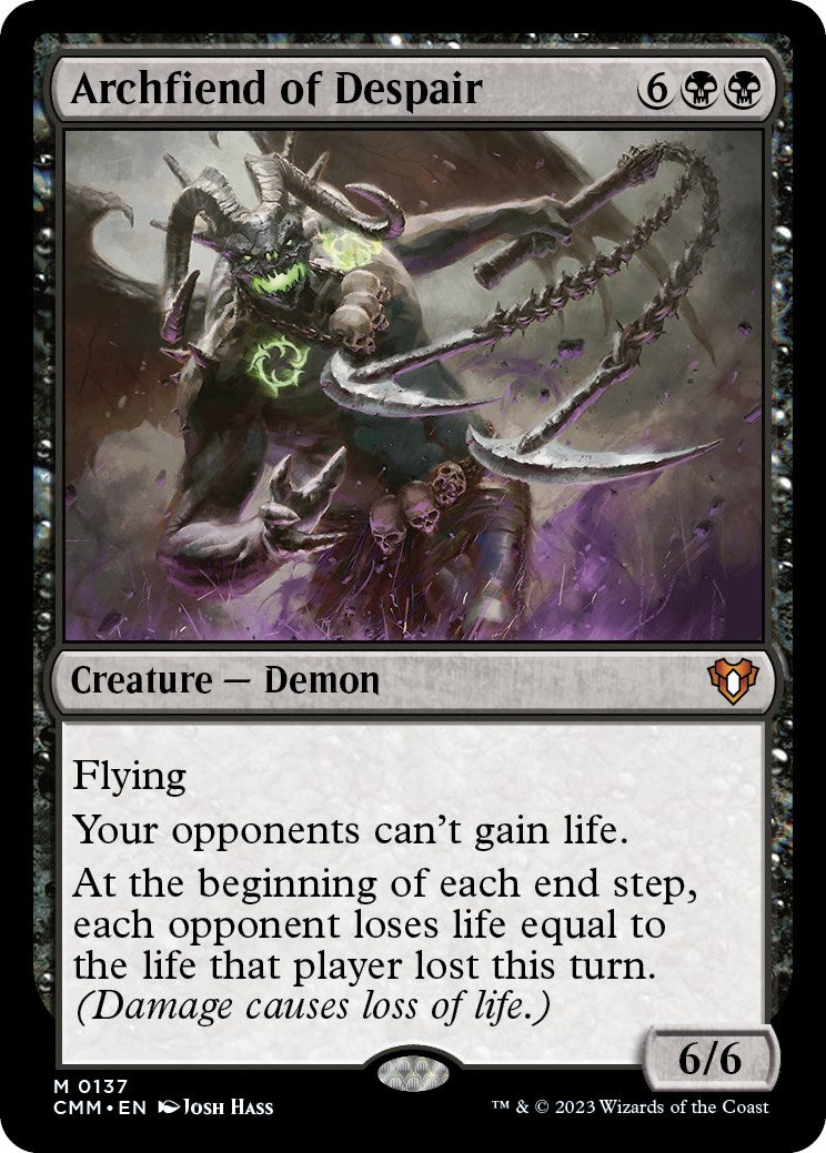Archfiend of Despair [Commander Masters] - Destination Retro