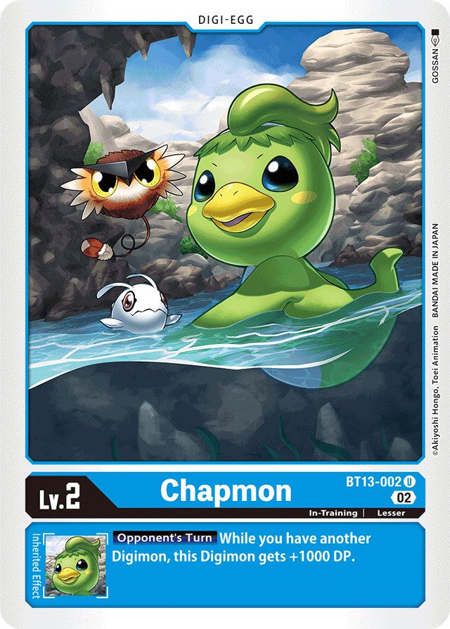 Chapmon [BT13-002] [Versus Royal Knights Booster] - Destination Retro