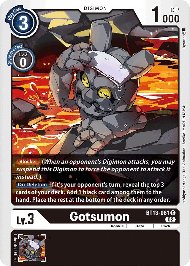 Gotsumon [BT13-061] [Versus Royal Knights Booster] - Destination Retro