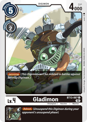 Gladimon [BT13-067] [Versus Royal Knights Booster] - Destination Retro
