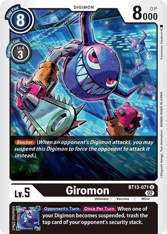 Giromon [BT13-071] [Versus Royal Knights Booster] - Destination Retro