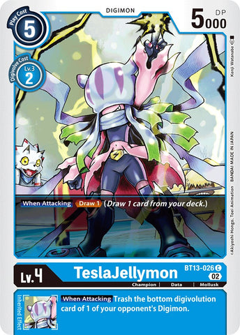 TeslaJellymon [BT13-026] [Versus Royal Knights Booster] - Destination Retro