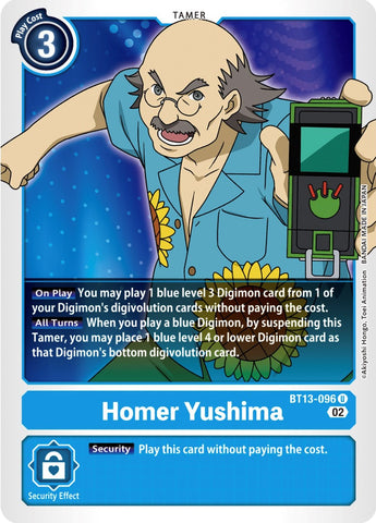 Homer Yushima [BT13-096] [Versus Royal Knights Booster] - Destination Retro