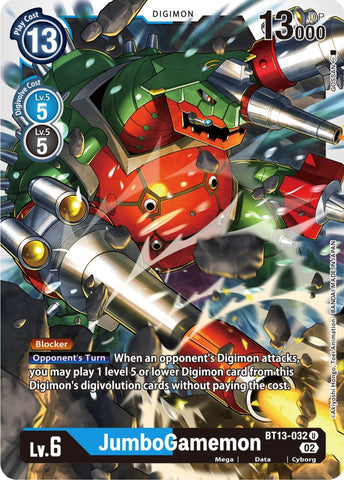 JumboGamemon [BT13-032] [Versus Royal Knights Booster] - Destination Retro