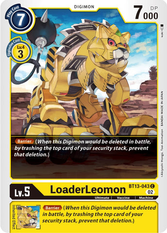LoaderLeomon [BT13-043] [Versus Royal Knights Booster] - Destination Retro