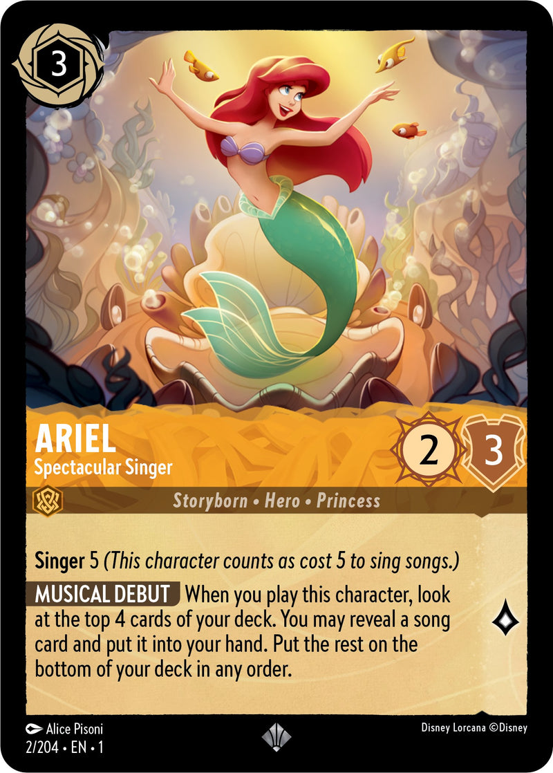Ariel - Spectactular Singer (2/204) [The First Chapter] - Destination Retro
