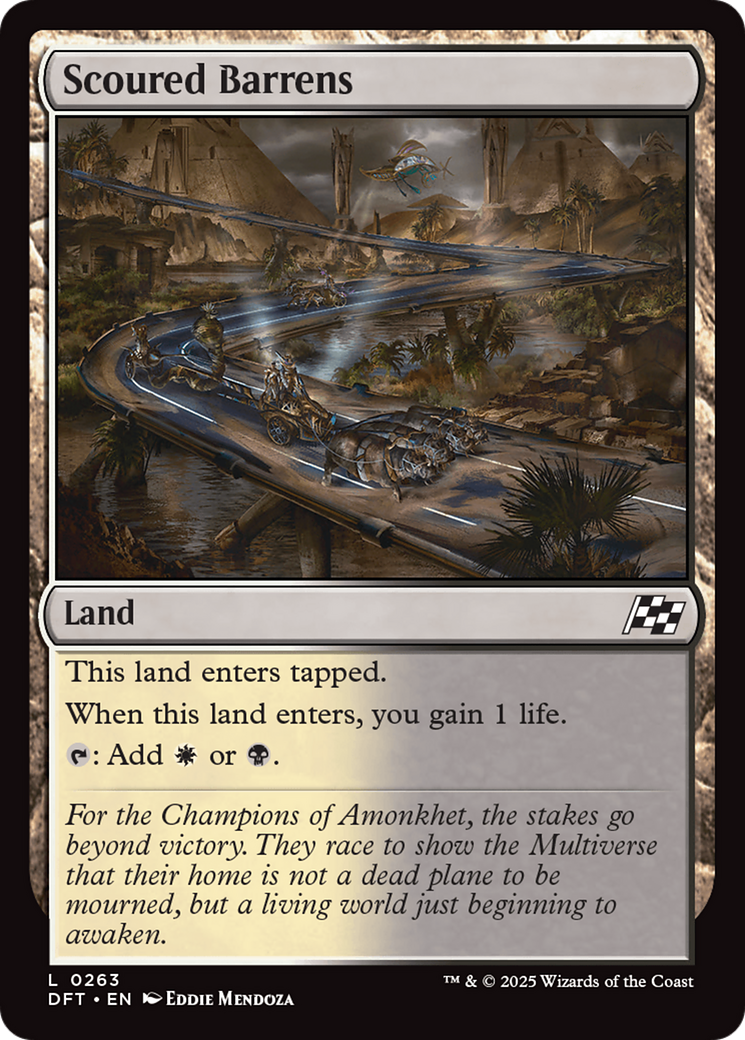 Scoured Barrens [Aetherdrift] - Destination Retro