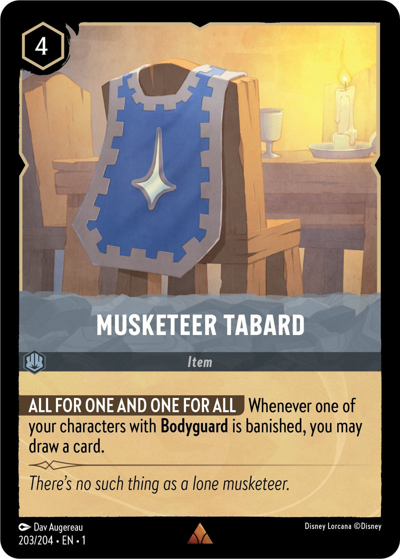 Musketeer Tabard (203/204) [The First Chapter] - Destination Retro