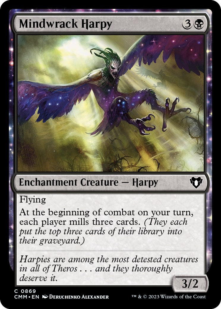 Mindwrack Harpy [Commander Masters] - Destination Retro