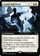 Armed with Proof (Extended Art) [Murders at Karlov Manor Commander] - Destination Retro
