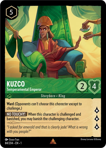 Kuzco - Temperamental Emperor (84/204) [The First Chapter] - Destination Retro