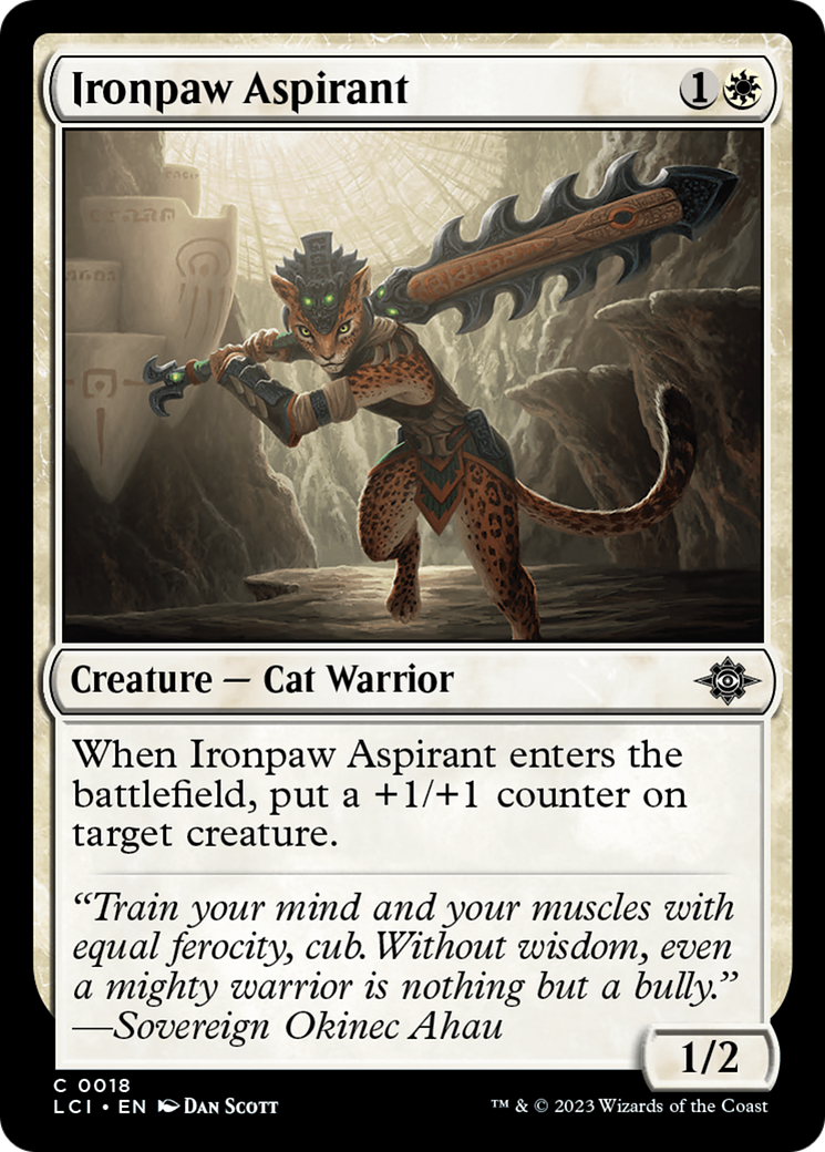 Ironpaw Aspirant [The Lost Caverns of Ixalan] - Destination Retro