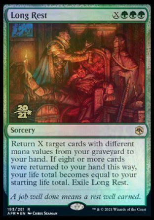 Long Rest [Dungeons & Dragons: Adventures in the Forgotten Realms Prerelease Promos] - Destination Retro