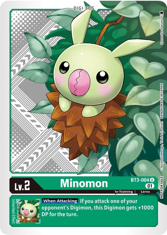 Minomon [BT3-004] (Winner Pack Xros Encounter) [Release Special Booster Promos] - Destination Retro