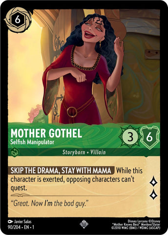 Mother Gothel - Selfish Manipulator (90/204) [The First Chapter] - Destination Retro