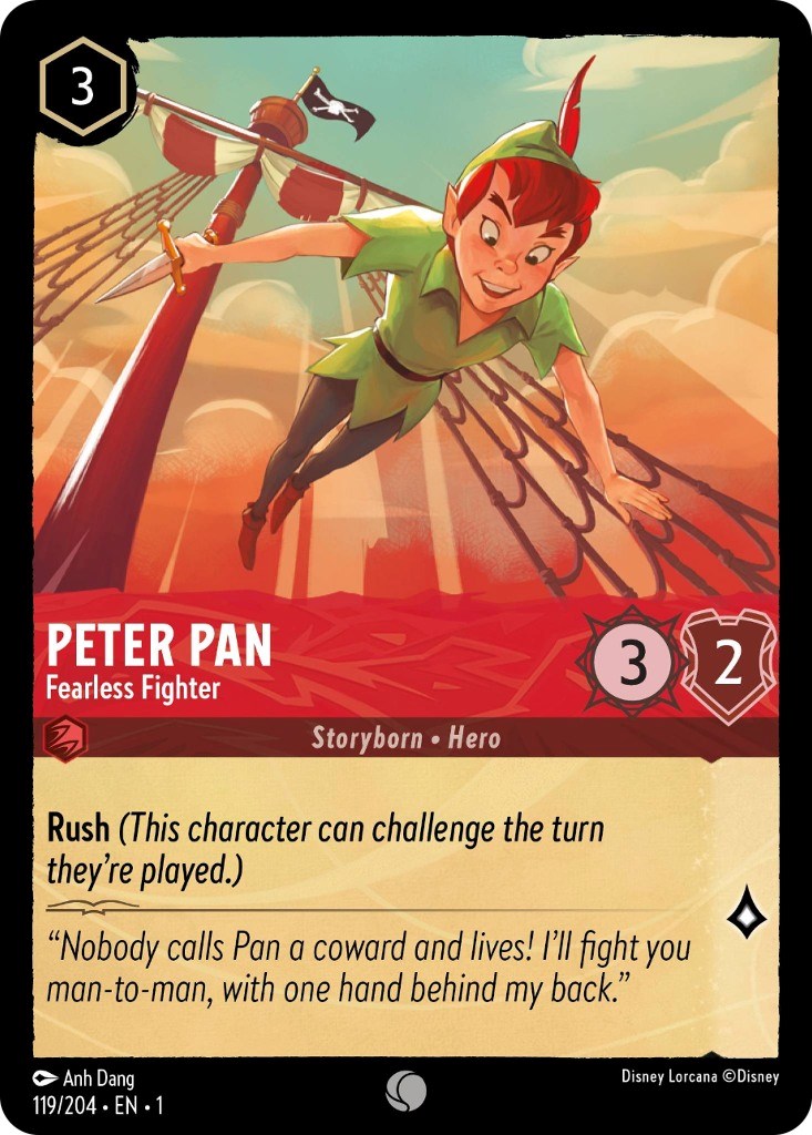 Peter Pan - Fearless Fighter (119/204) [The First Chapter] - Destination Retro