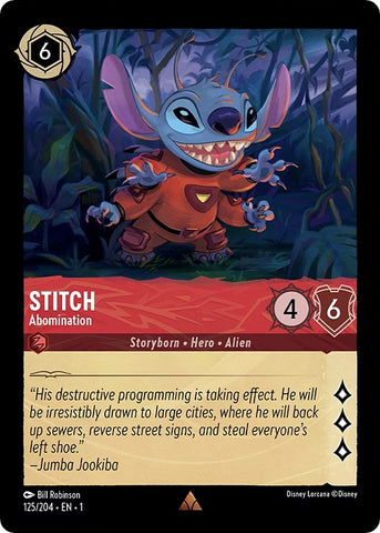 Stitch - Abomination (125/204) [The First Chapter] - Destination Retro