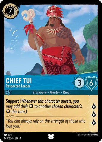 Chief Tui - Respected Leader (143/204) [The First Chapter] - Destination Retro