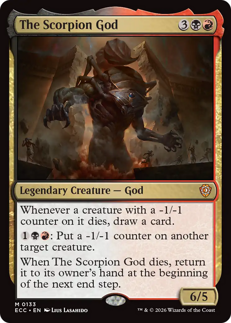 The Scorpion God [Lorwyn Eclipsed Commander] - Destination Retro