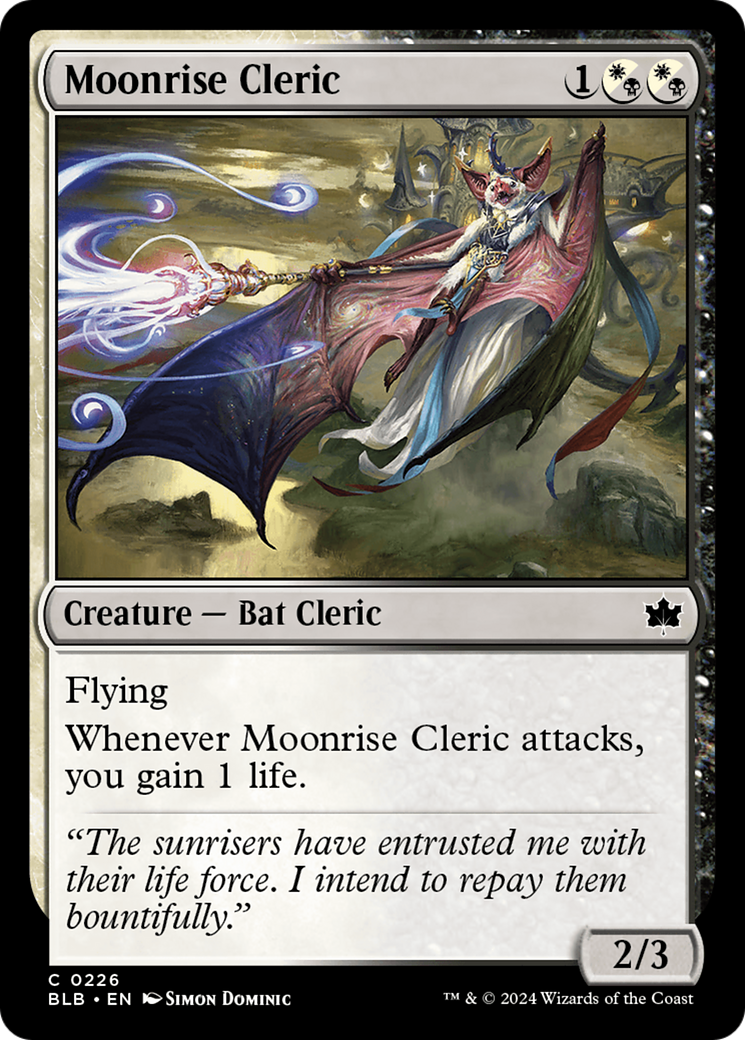 Moonrise Cleric [Bloomburrow] - Destination Retro