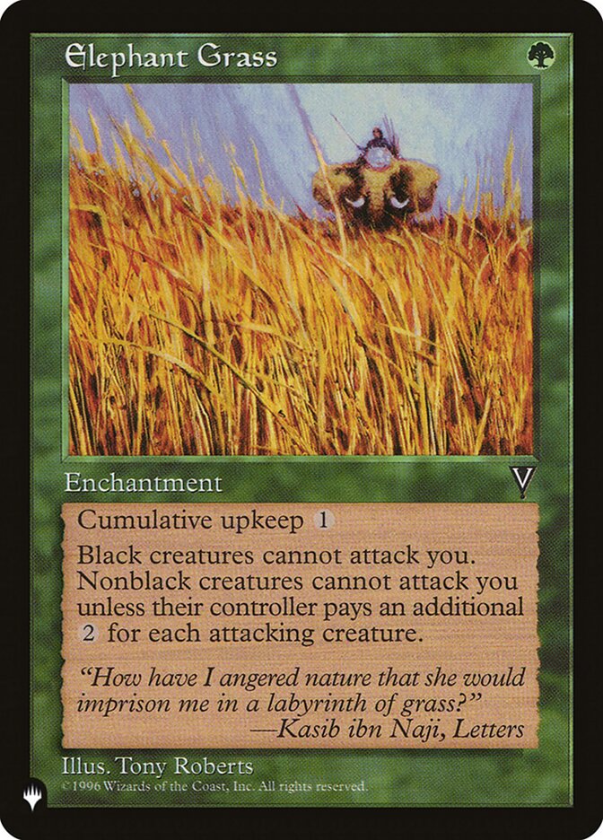 Elephant Grass [The List] - Destination Retro