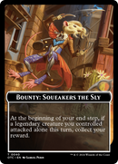 Bounty: Squeakers the Sly // Bounty Rules Double-Sided Token [Outlaws of Thunder Junction Commander Tokens] - Destination Retro