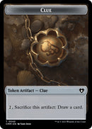 Clue // Elephant Double-Sided Token [Commander Masters Tokens] - Destination Retro