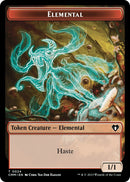 Elemental (0024) // Spider Double-Sided Token [Commander Masters Tokens] - Destination Retro