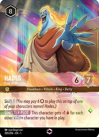 Hades - King of Olympus (Enchanted) (205/204) [The First Chapter] - Destination Retro