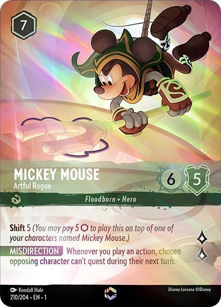 Mickey Mouse - Artful Rogue (Enchanted) (210/204) [The First Chapter] - Destination Retro