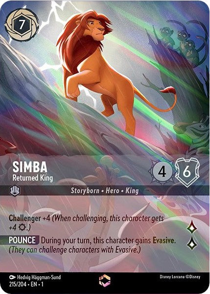 Simba - Returned King (Enchanted) (215/204) [The First Chapter] - Destination Retro