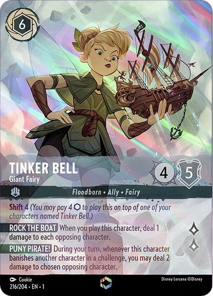 Tinker Bell - Giant Fairy (Enchanted) (216/204) [The First Chapter] - Destination Retro