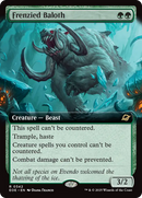 Frenzied Baloth (Extended Art) [Edge of Eternities] - Destination Retro