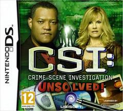 CSI: Crime Scene Investigation Unsolved - PAL Nintendo DS - Destination Retro