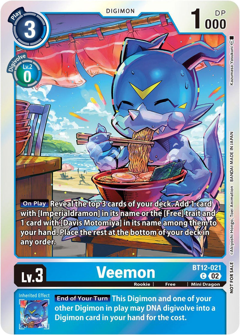Veemon [BT12-021] (Gen Con 2023) [Promotional Cards] - Destination Retro