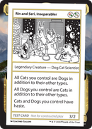 Rin and Seri, Inseparabler [Mystery Booster 2 Playtest Cards] - Destination Retro