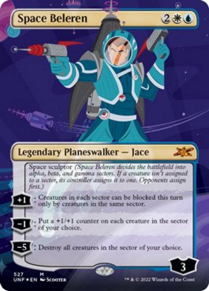 Space Beleren (Borderless) (Galaxy Foil) [Unfinity] - Destination Retro