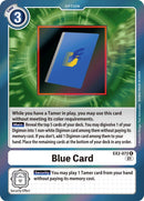 Blue Card [EX2-072] [Digital Hazard] - Destination Retro