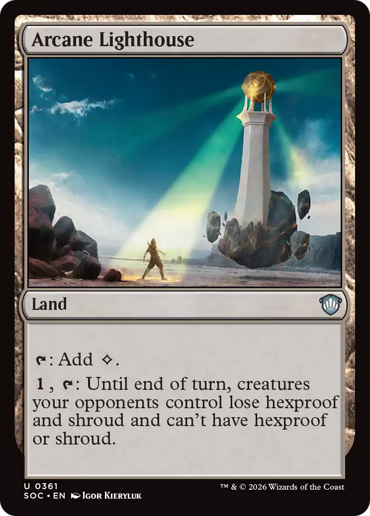 Arcane Lighthouse [Secrets of Strixhaven Commander] - Destination Retro